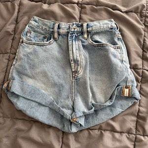 One Teaspoon High Waisted Denim Shorts from Revolve - size 25